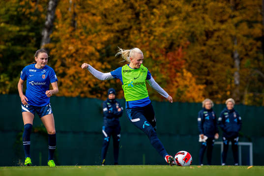 Karina Sævik of the Norwegian women's national football
