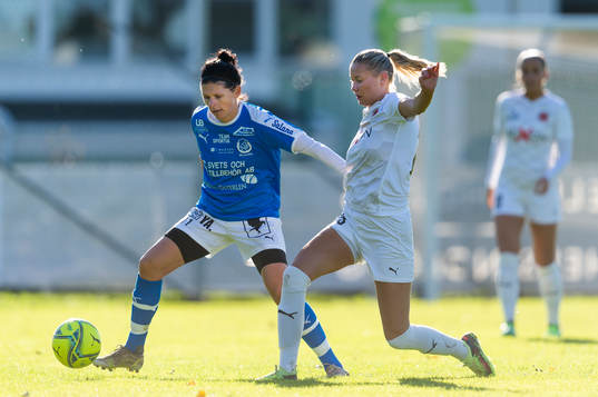 Hittarps Isabelle Angel och Hammenhögs Susanne Moberg