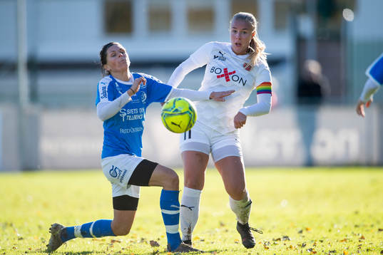 Hittarps Amanda Strandh och Hammenhögs Susanne Moberg