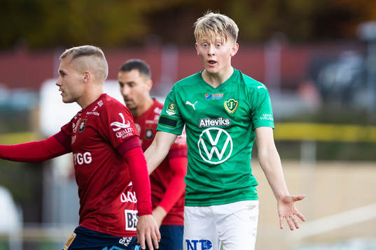 Jönköpings Elias Nordström deppar