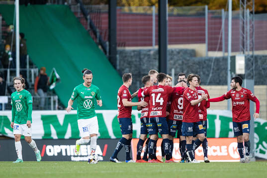 Örgrytes spelare jublar