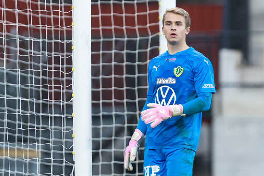 Jönköpings målvakt Felix Jakobsson