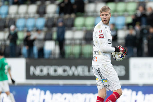 Örgrytes målvakt Fredrik Andersson