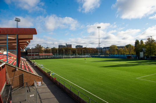 Vy över Skytteholms IP