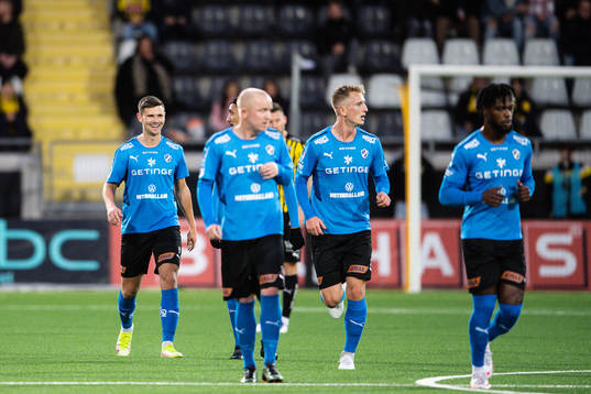 Halmstads Marcus Antonsson jublar