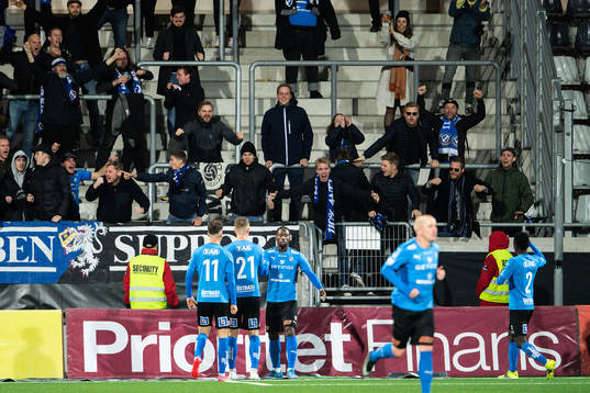 Halmstads Sadat Karim jublar