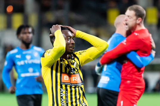 Häckens Benie Adama Traore deppar