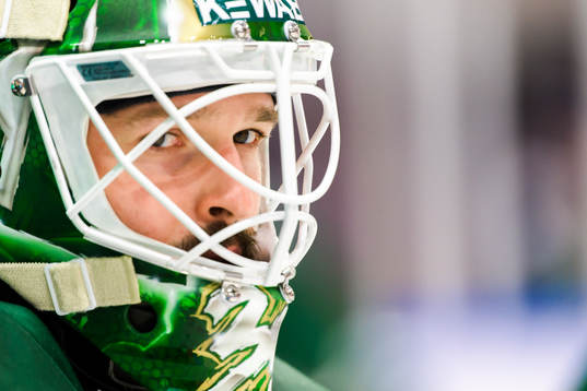 Färjestads målvakt Dominik Furch