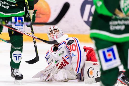 Timrås målvakt Jacob Johansson