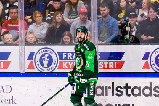 Färjestads Jesse Virtanen deppar