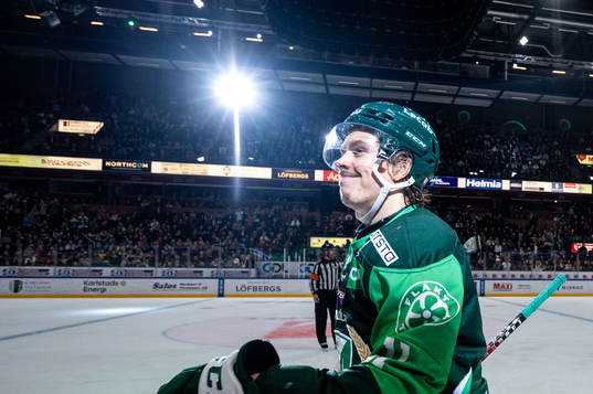 Färjestads Joakim Nygård jublar