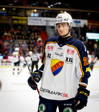 Djurgårdens Alex Brännstam deppar