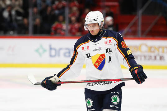 Djurgårdens Rhett Rakhshani deppar