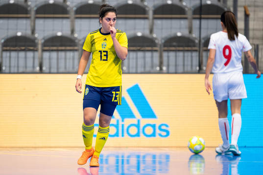 Bläddra bland fler bilder av Futsal, Dam, EM-kval, Sverige - Spanien
