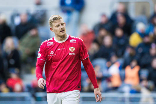 Kalmars Lars Saetra deppar