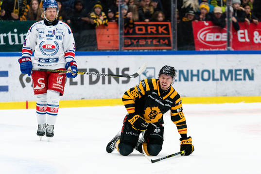 Skellefteås Jayce Hawryluk och Oskarshamns Philip