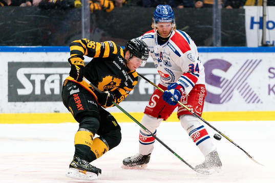 Skellefteås Rickard Hugg och Oskarshamns Philip Samuelsson