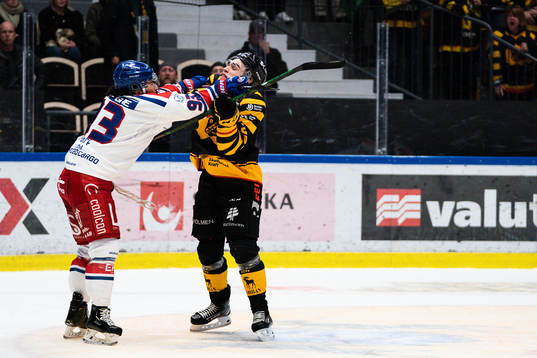 Oskarshamns Cameron Brace och Skellefteås Adam Wilsby