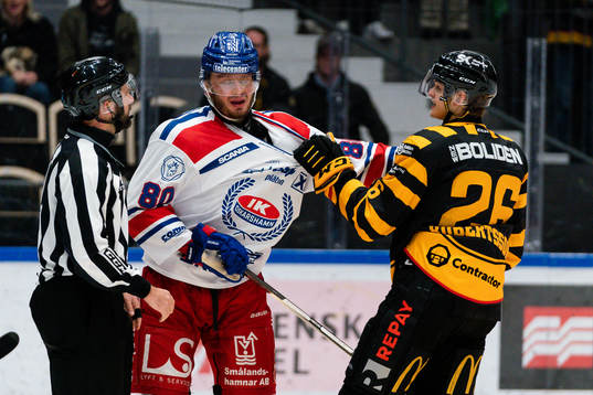 Oskarshamns Tomas Zohorna och Skellefteås Simon Robertsson