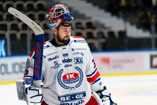 Oskarshamns målvakt Joe Cannata