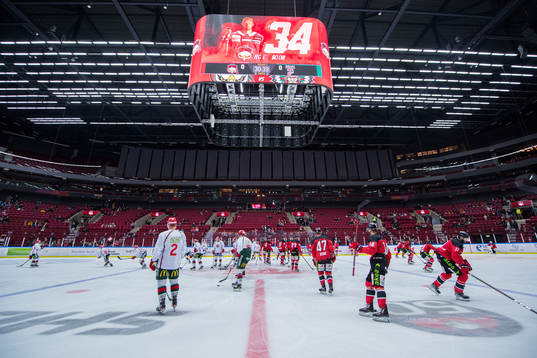 Frölundas och Malmö Redhawks spelare