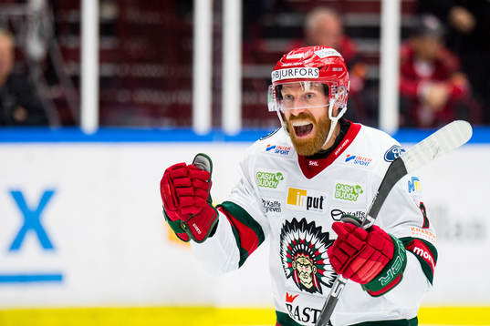 Frölundas Jens Olsson jublar