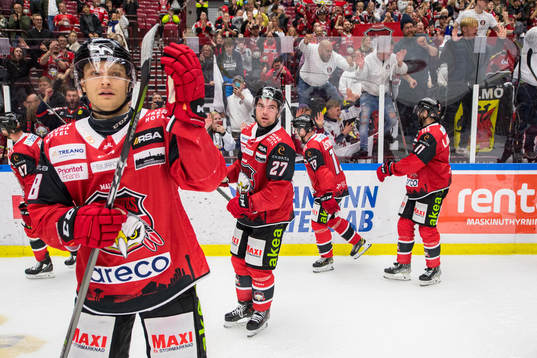 Malmö Redhawks Johan Olofsson och Ponthus Westerholm