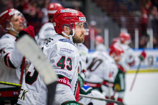 Frölundas Michael Spacek deppar