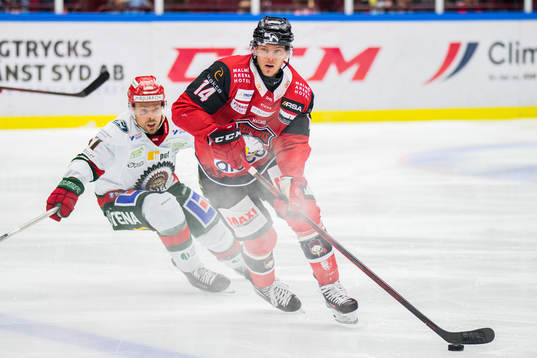 Frölundas Mats Rosseli Olsen och Malmö Redhawks