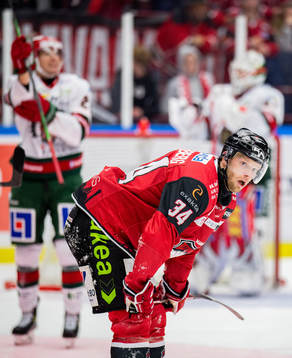 Malmö Redhawks Carl Söderberg deppar