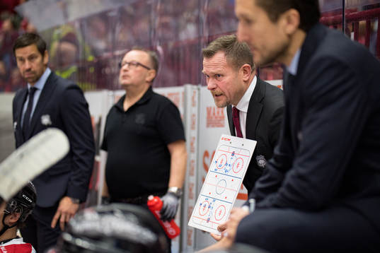 Malmö Redhawks tränare Joakim Fagervall