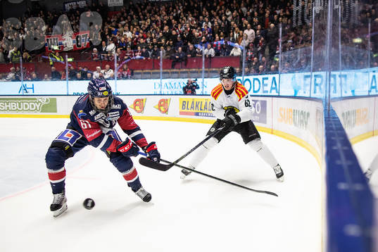 Linköpings Markus Ljungh och Brynäs Tom Hedberg