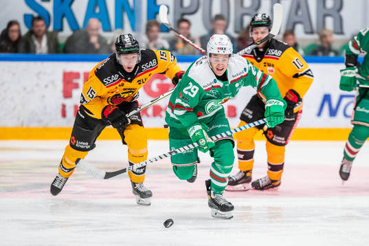 Luleås Carl Mattsson och Rögles Tyler Kelleher