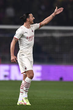 Zlatan Ibrahimovic of Milan
