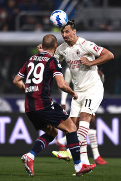 Zlatan Ibrahimovic of Milan
