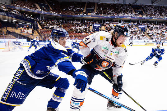 Leksands Alexander Lundqvist och Växjös Ludvig Nilsson
