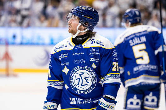 Leksands Justin Kloos deppar
