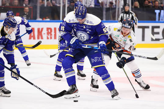 Leksands Jonas Ahnelöv och Växjös Ludvig Nilsson