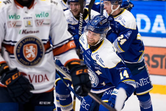 Leksands Oskar Lang jubel