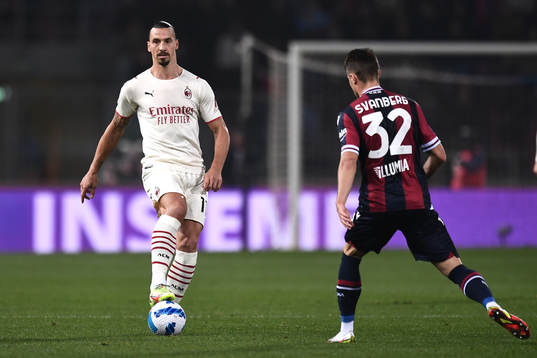 Zlatan Ibrahimovic of Milan