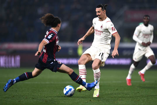 Zlatan Ibrahimovic of Milan