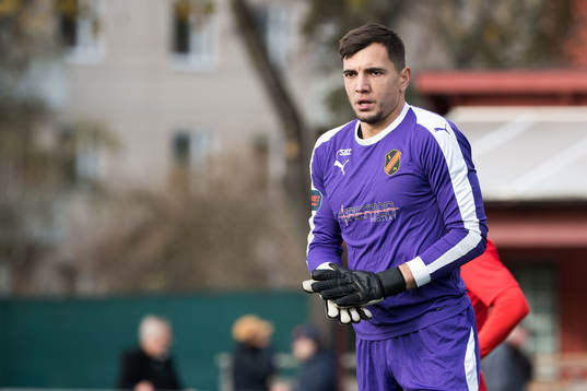 Vasalunds målvakt Radu Mitu