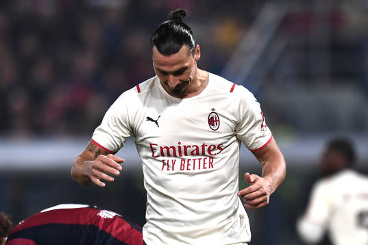 Zlatan Ibrahimovic of Milan