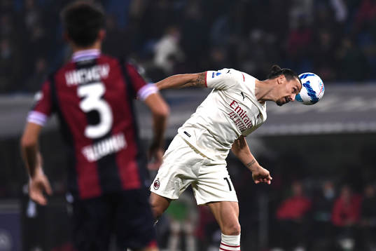 Zlatan Ibrahimovic of Milan