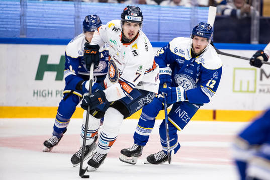 Leksands Fredrik Forsberg och Växjös Hardy Häman Aktell