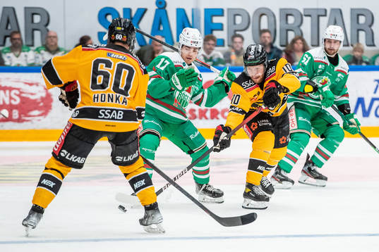 Rögles Philip Granath och Luleås Einar Emanuelsson