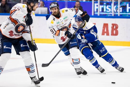 Andrew Calof och Leksands Martin Karlsson