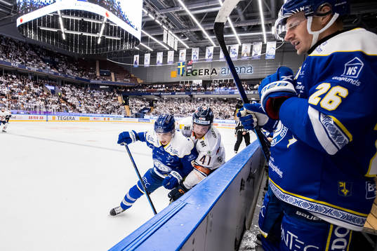 Leksands Alexander Lundqvist och Växjös Ludvig Nilsson