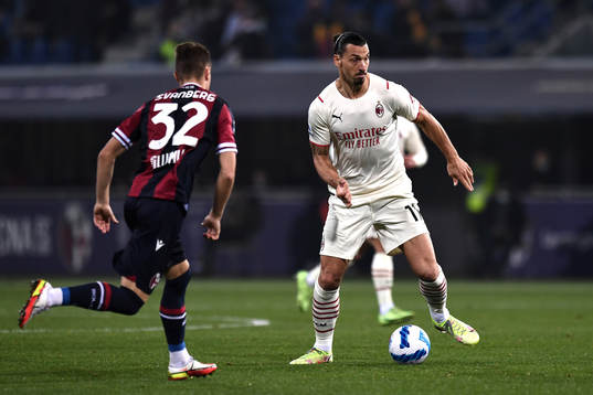 Zlatan Ibrahimovic of Milan