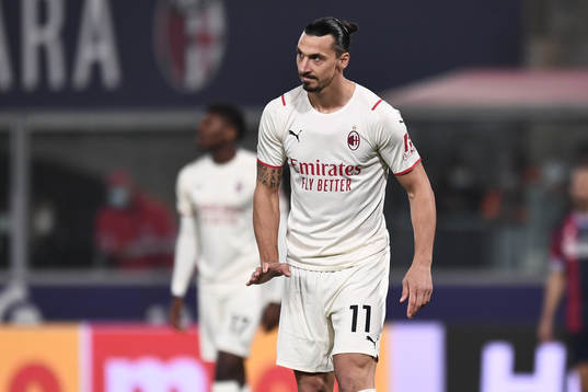 Zlatan Ibrahimovic of Milan